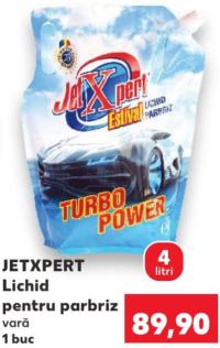 JetXpert Lichid pentru parbriz vară 4 litri 1 buc