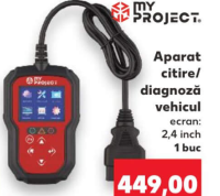 MY PROJECT Aparat citire/diagnoză vehicul ecran: 2,4 inch 1 buc