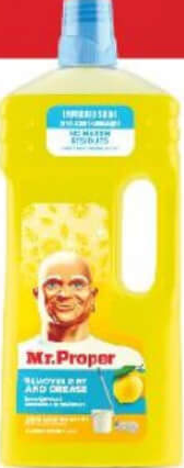 MR. PROPER Detergent pentru suprafețe lemon / ocean 1.5 l