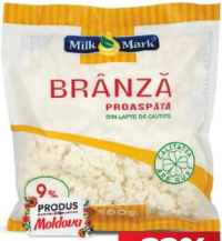 Milk Mark Brânză de vaci 9% grăsime 500 g