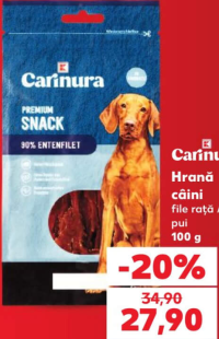 Carinura Hrană câini file rață / pui 100 g