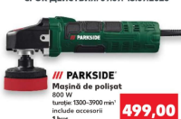 Parkside Mașină de polișat 800 W 1 buc