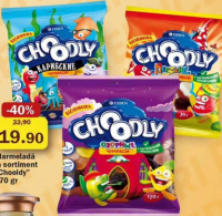 Chooldy Marmeladă în sortiment 170g