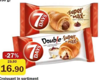 7 Days Croissant în sortiment 110 gr