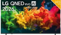 LG Smart TV MiniLED 65" 65QNED80B6B QNED 4K