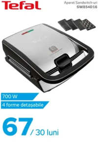 Tefal Aparat Sandwich-uri SW854D16 700W