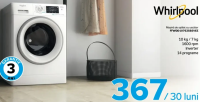 Whirlpool Mașină de spălat cu uscător FFWDD1076258SVEE 10kg/7kg 1600rpm