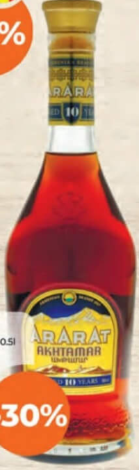 Ararat Brandy Akhtamar 10 ani 0.5l