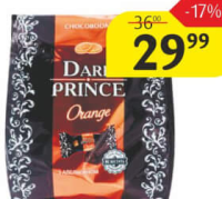 Bomboane "Chocoboom" Dark Prince cu Portocală, 150 g