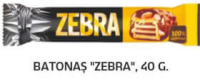 Batonaș "Zebra", 40 g
