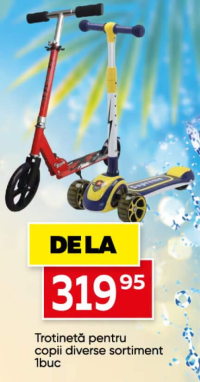 Supreme Trotinetă pentru copii diverse sortiment 1buc