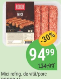 Rogob Mici refrig. de vită/porc 1kg
