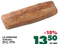 La Lorraine Ciabatta Maxi 290g