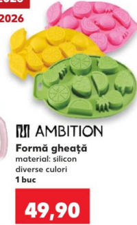 AMBITION Formă gheață din silicon
