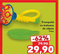 Kidland Trompetă cu baloane de săpun 1 buc