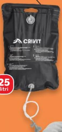 Crivit Duș pentru camping 25 litri 1 buc