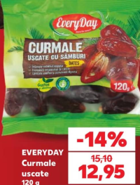 EveryDay Curmale uscate cu sâmburi 120 g