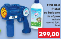 FRU BLU Pistol cu baloane de săpun include rezervă 0,4L 1 set