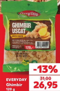 EveryDay Ghimbir uscat 120 g
