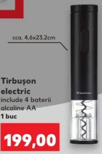 SilverCrest Tirbușon electric 1 buc