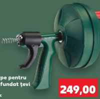 Parkside Șarpe pentru desfundat țevi 8 m 1 buc