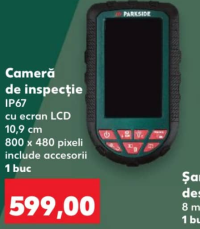 Parkside Cameră de inspecție LCD 1 buc