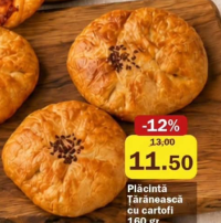 Plăcintă Țărănească cu cartofi 160 gr