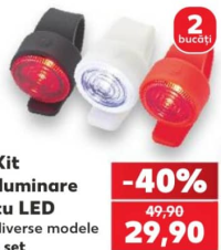 Newcential Kit iluminare cu LED 1 set 2 bucăți