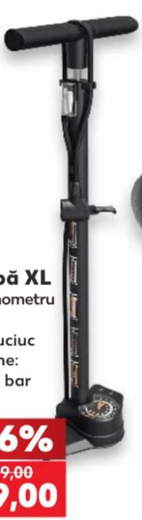 newcential Pompă XL cu manometru 1 buc