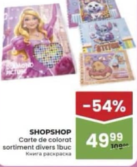 SHOPSHOP Carte de colorat sortiment divers 1buc