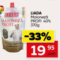Liada Maioneză PROFI 40% 370g