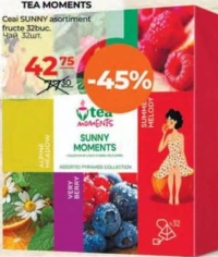 Tea Moments Ceai SUNNY asortiment fructe 32buc