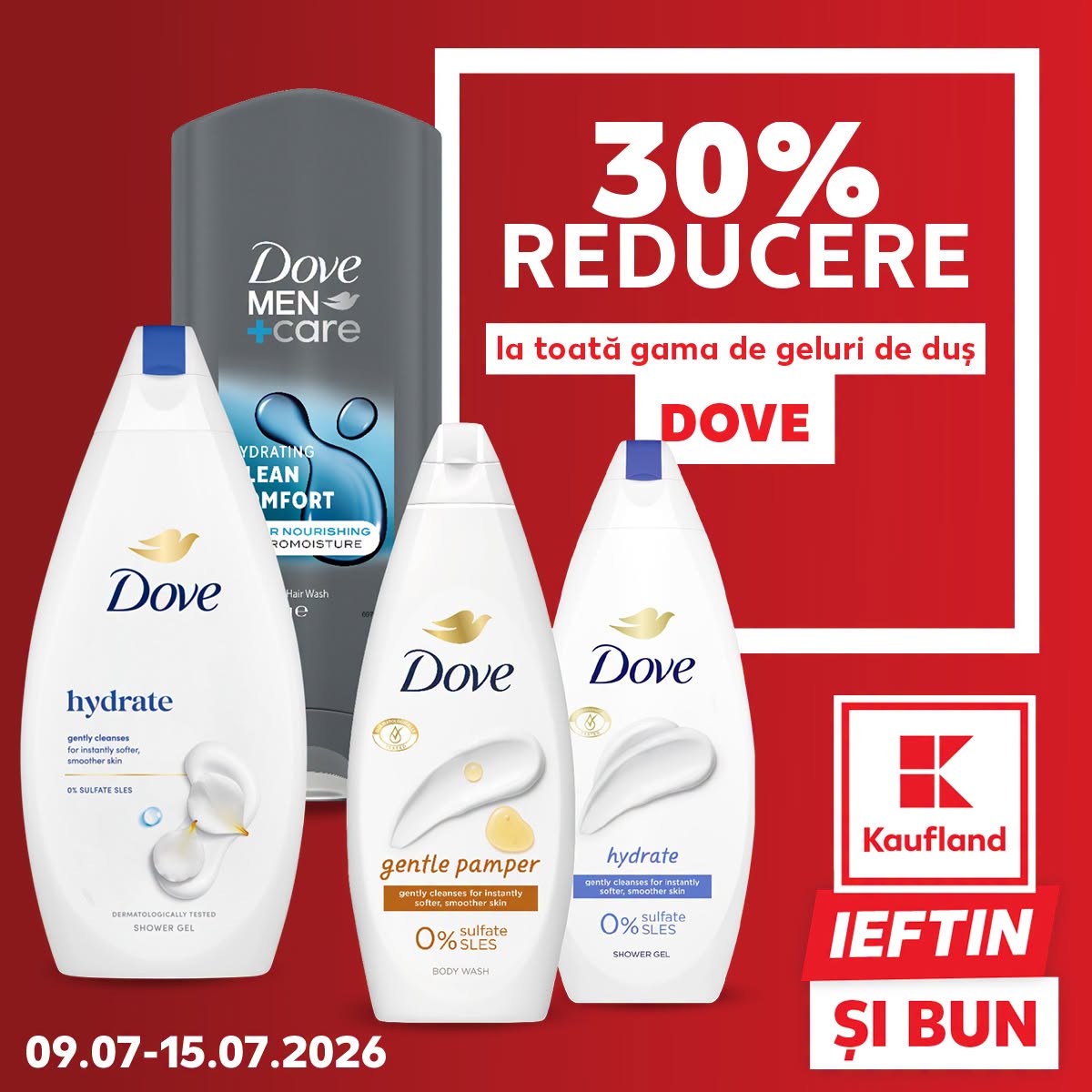 Kaufland: Dove - 30%