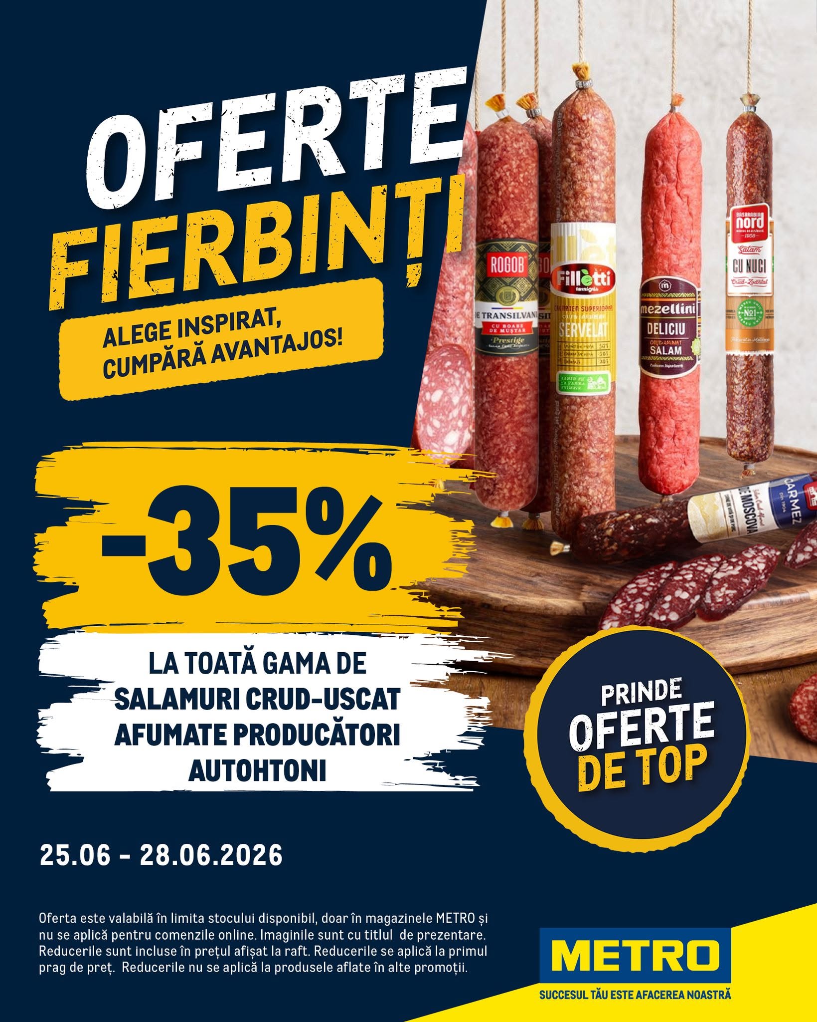 METRO: Ofertă fierbinte