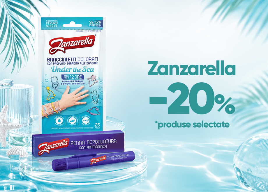 Farmacia Felicia: -20% la Zanzarella