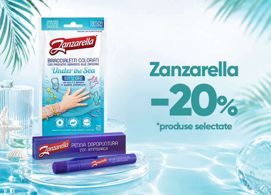 Farmacia Felicia: -20% la Zanzarella